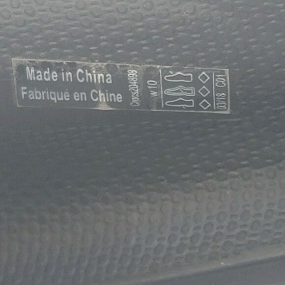 Crocs Women’s Black Lina Diamanté  Size W10 Waterproof Flat Shoes - Picture 5 of 11